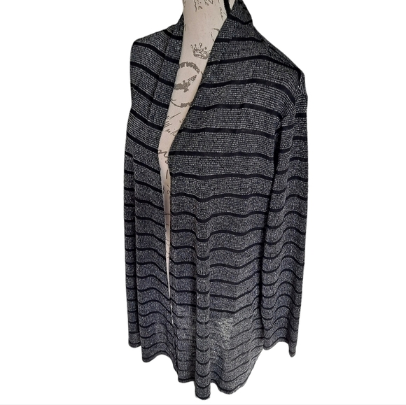 Lane Bryant open front sparkle cardigan sweater size 26/ 28 metallic Party Nwt - Picture 12 of 15